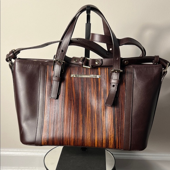 Brahmin Handbags - Brahmin Mini AsherWomen's Tote- Brown Balsa
